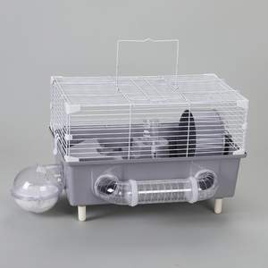 Jaula grande de conejillo de indias para exteriores, jaula de malla de alambre para hámster, jaula de cría para conejillo de indias con rueda para correr - Product Image 6