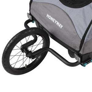 Bicyclette jumelle pliable pour enfants, remorque de vélo double pour bébé avec EN15918 - Product Image 3