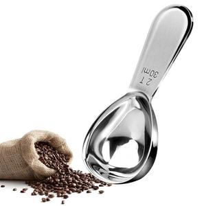 2PCS Set Kitchen Gadgets 1Pcs Silver Multi Purpose 30ml/15ml Tablespoon 304 Stainless Steel Coffee <b>Measuring</b> Spoon - Product Image 3