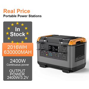 Banco de Energía Portátil de Iones de Litio de 2400W, 2016WH, Onda Sinusoidal Pura, MPPT, Linterna Solar para Auto, Carga Inalámbrica, 1.5 Horas de Carga Solar Completa - Product Image 3