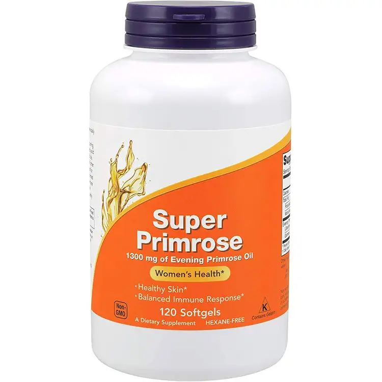 Amazon Hot Selling GMP Certificated Naturally Occurring GLA (Gamma-Linolenic Acid) Supper Primrose Capsules