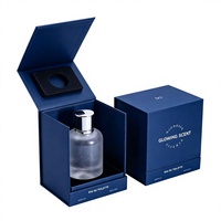 Kotak Kemasan Parfum Kosong Mewah Logo Kustom Grosir 30ml 50ml 100ml Botol Kaca Flip Top Kotak Kertas Hadiah Premium