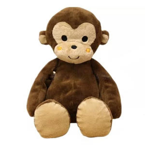 Juguete de Peluche de <span class=keywords><strong>Mono</strong></span> con Sonrisa Adorable, Logotipo Personalizado OEM, Juguete de <span class=keywords><strong>Mono</strong></span> de Peluche Suave - Product Image 2