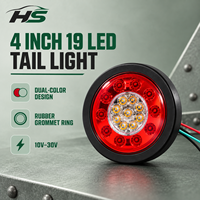 Feu arrière LED HSSH 30W pour camion, 10-30V, pour véhicule utilitaire et remorque poids lourd