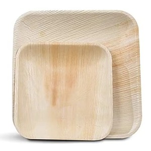 Platos Desechables Ecológicos de Hoja de Palma de Areca para Fiestas, Bodas y Catering Disponibles al Mejor Precio - Product Image 4