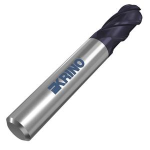 KRINO - 241792000 Four carbide end <b>mills</b> TIALN with ball end - EAN 8014249429210 DRILL BITS METAL DRILL BITS - Product Image 3