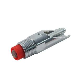 Bebedero automático de acero inoxidable para cerdos, bebedero para fuentes de pezones, sombrero rojo para cerdas, lechones - Product Image 2