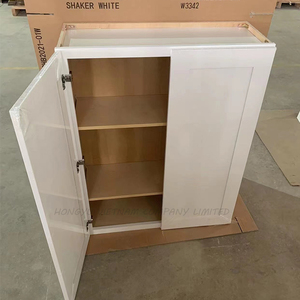 RTA peinture en bois massif pour armoire de cuisine, Style américain - Product Image 3