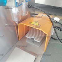 Llenadora Neumática Vertical Semiautomática SPX para Pasta |   Control Remoto de Acero Inoxidable de Grado Alimenticio para PLC de Motor, para Cosméticos