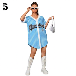 Camiseta de Béisbol Vintage a Rayas de Alta Calidad OEM/ODM, Personalizada, Estilo Urbano, Oversize, con Gráficos en la Parte Delantera, Transpirable, Sin Mangas, Unisex - Product Image 1