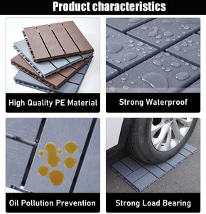 <span class=keywords><strong>Planche</strong></span> composite de terrasse en plastique imperméable pour plancher extérieur Offre Spéciale - Product Image 6
