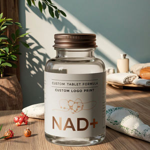 أقراص تغذية مخصصة OEM/ODM + أقراص نقاء 60/عد معبأة في زجاجات ملحق تغذية - Product Image 6