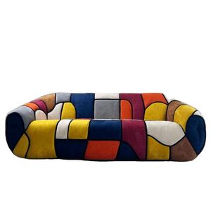 Juego de Sofás Modulares de Tela Colorida y de Alta Calidad Estilo Villa Moderna <span class=keywords><strong>Picasso</strong></span> Elements con Relleno de Espuma para Sala de Estar - Product Image 1
