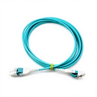 Cordon de brassage fibre optique multimode LC UPC vers LC UPC OM3, câble duplex blindé avec gaine LSZH pour centre de données et utilisation extérieure FTTA