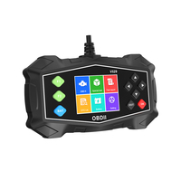 Lecteur de code OBD2 VIECAR V529, scanner de diagnostic automobile pour la vérification des pannes du moteur, jauge de température numérique, OBD automobile