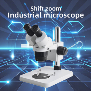 <span class=keywords><strong>Microscopio</strong></span> estéreo industrial TS6024 con <span class=keywords><strong>ocular</strong></span> de ángulo de visión estereoscópico de 12 ° WF10X20mm 15X 20X 25X 30X Zoom - Product Image 4