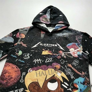 Sudadera con Capucha Personalizada de Alta Calidad para Hombre, Fabricante de Sudaderas Tejidas con Capucha, Sudadera con Capucha de Gran Peso para Hombre - Product Image 3