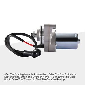 Reemplazo de Motor de <span class=keywords><strong>arranque</strong></span> eléctrico de motocicleta GOOFIT para 50cc 70 Cc 90cc 100 Cc 110cc 125 Cc 4 tiempos Dirt <span class=keywords><strong>Pit</strong></span> <span class=keywords><strong>Bike</strong></span> ATV - Product Image 2