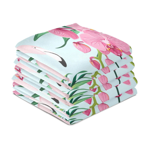 Dropshipping 100% algodón bordado Golf 16x26 pulgadas 110 GSM secado rápido presupuesto amigable superventas toallas de plato blancas hechas a mano - Product Image 3