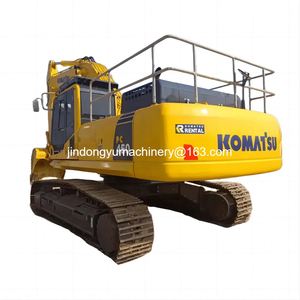 Vente en gros d'excavatrice sur chenilles Komatsu PC450 d'occasion, poids opérationnel 45 tonnes, moteur CAT, pompe, godet, pour travaux de construction - Product Image 1