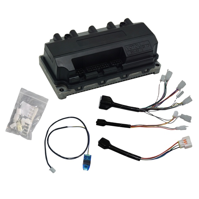 VOTOL Programmable EM80GTSP 72V Controller 55A Boost 80A for 3-4kW Electric Scooter Motor