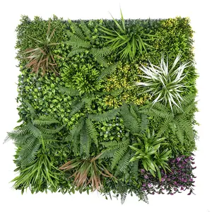 Faux النباتات معلقة على الحائط أوراق الشجر الاصطناعية لفائف اللبلاب الاصطناعي كرمة الخصوصية جدار العشب لديكور الحديقة في الهواء الطلق