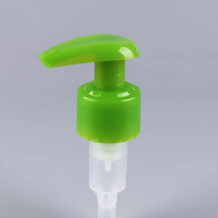 Pompe à émulsion cosmétique en plastique PP 24/410 avec tête de pompe à interrupteur gauche/droite, compatible détergent, durable et rechargeable pour bouteilles