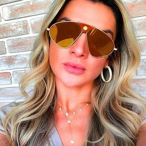 Gafas de Sol Ovaladas Extra Grandes de Lujo para Mujer, Alta Calidad 2019, Protección UV400, Gafas de Conducir Polarizadas para Hombre - Product Image 3