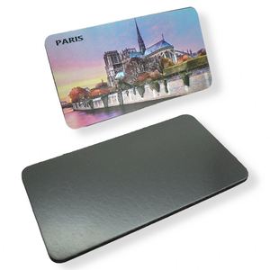 Aimant de réfrigérateur personnalisé en aluminium, souvenir de décoration intérieure à prix avantageux - Product Image 4