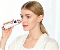 Appareil de beauté pour le visage, massage chaud et froid, aspiration des points noirs, traitement de l'acné, nettoyage en profondeur des pores, rajeunissement de la peau