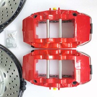 Jekit, fabricante, actualización del sistema de frenos, pinza de freno de pieza de automóvil, Kit de freno de 6 ollas para BMW E71 E70 E72 E73 X6 X5