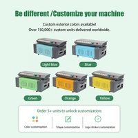 Machine à déchiqueter le carton de 350 mm sans emballage plastique, système d'emballage logistique, perforateur de carton extensible