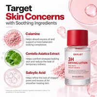 Lotion séchante anti-acné 3H 30ml, traitement rapide de l'acné, essence régulatrice de sébum, sérum apaisant, soin de la peau