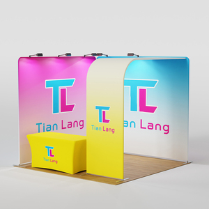 <span class=keywords><strong>3x3</strong></span> M nhanh chóng thiết lập hợp kim nhôm ống triển lãm gian hàng đứng 10x10 ft xách tay tiêu chuẩn triển lãm thương mại gian hàng hiển thị quảng cáo - Product Image 4