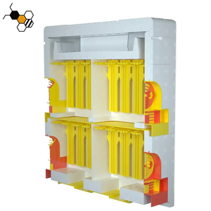 กล่องเพาะพันธุ์ขนาดเล็กกล่องเพาะพันธุ์ราชินีอุปกรณ์การเลี้ยงผึ้งโฟมการเลี้ยงผึ้งรัง NUC สองชั้น - Product Image 3