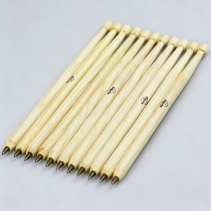 Custom logo Promotional Wooden Ballpoint <strong>Pen</strong> <strong>Drumstick</strong> <strong>Pens</strong> - Product Image 1
