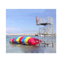 Blob de catapulte d'eau gonflable d'assurance qualité, le jouet gonflable de Blob, saut de Blob d'eau à vendre