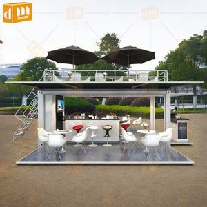 Portable Cafe Bar Shop Container Casas prefabricadas desmontables Flatpack 40Ft Prefabricado Home Modular Store Restaurante - Product Image 2