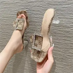 Designer luxury H famous brands designer girls shoes custom slippers for women and ladies beach supplier platform GG sandals