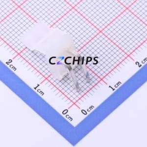 HC-3.96-2A2W-G Wire-to-Board Pin Header Bent Lead Through Hole,P=3.96mm Connector 1x2P 3.96mm Right Angle Insert CH - Product Image 2