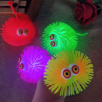 TPU TPR TPE allume yoyo animal poisson gonflable haarig mini balle soufflante moulage par injection
