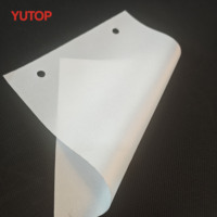Tissu de sublimation mat doux pour affiches, fixation rapide de l'encre, compatible avec toutes les imprimantes de sublimation, pour toile de fond de scène événementielle, en vente