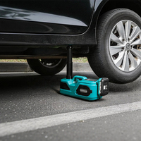 Cric de voiture sans fil à batterie 20V 5 tonnes, cric hydraulique électrique en aluminium, levage tout-terrain, télécommande sans fil avec pompe à air