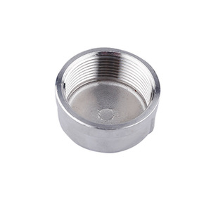 ฝาปิดท่อสแตนเลส 304 ข้อต่อเกลียวในแบบกลม 4 6 นิ้ว - Product Image 3
