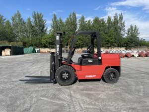 Электрический вилочный погрузчик HELI 5Т, высота подъема 3м, на аккумуляторе, 4x4, для склада - Product Image 5