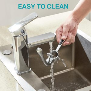 Presse-ail manuel ergonomique en acier inoxydable, hachoir, presseur, <span class=keywords><strong>outil</strong></span> multifonctionnel, compatible lave-vaisselle, pour l'ail, le gingembre, les fruits, la cuisine - Product Image 6