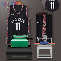 MT Versatile Imprimante DTF Imprimante pour vêtements textiles Machines pour T-shirts Hoodies Sportswear Polos
