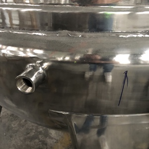 Bollitore a doppia parete in acciaio inox personalizzato Huashang con miscelazione automatica per impianti di lavorazione alimentare industriale - Product Image 4