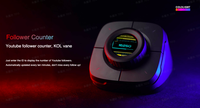 Control de escritorio Cyberpunk Controller Teclados Cololight Steam Deck One Touch Boot 16 millones de colores RGB Base de aleación de zinc Gaming
