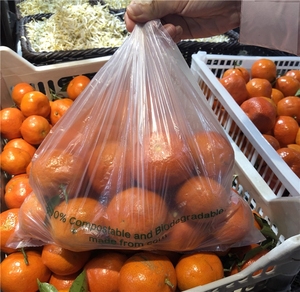 Rollos de Bolsas de Plástico Reciclables para Frutas y Verduras de Supermercado Chuzhong HC-roll PE, Color Personalizado, Impresión Personalizada, Muestra - Product Image 3